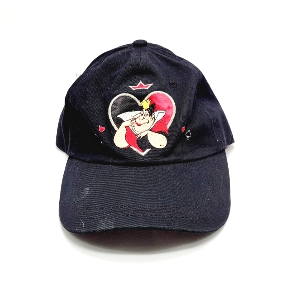 Alice and Wonderland queen‎ of hearts Disney black and red hat